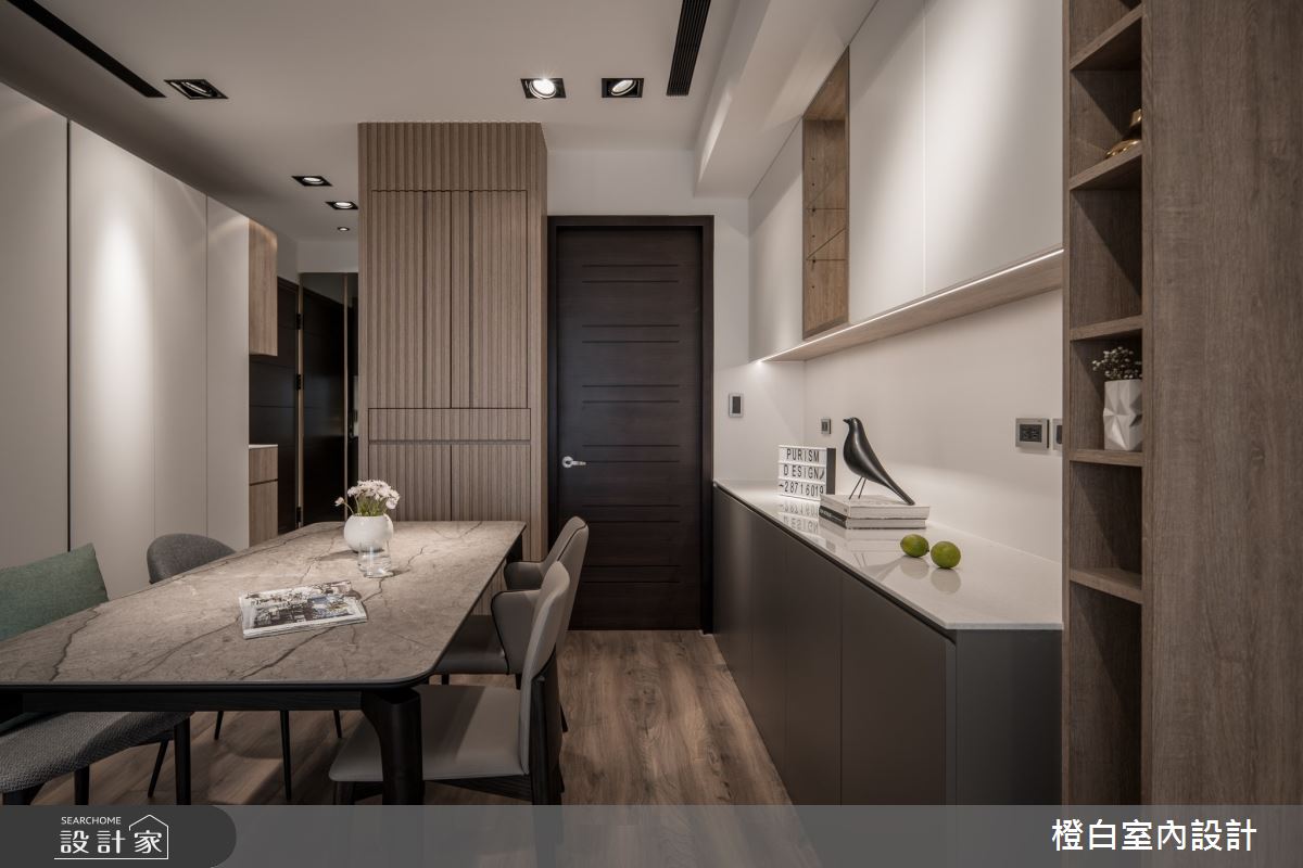 30坪中古屋(5~15年)＿混搭風餐廳案例圖片＿橙白室內裝修設計工程有限公司＿橙白_106遠雄百富之28