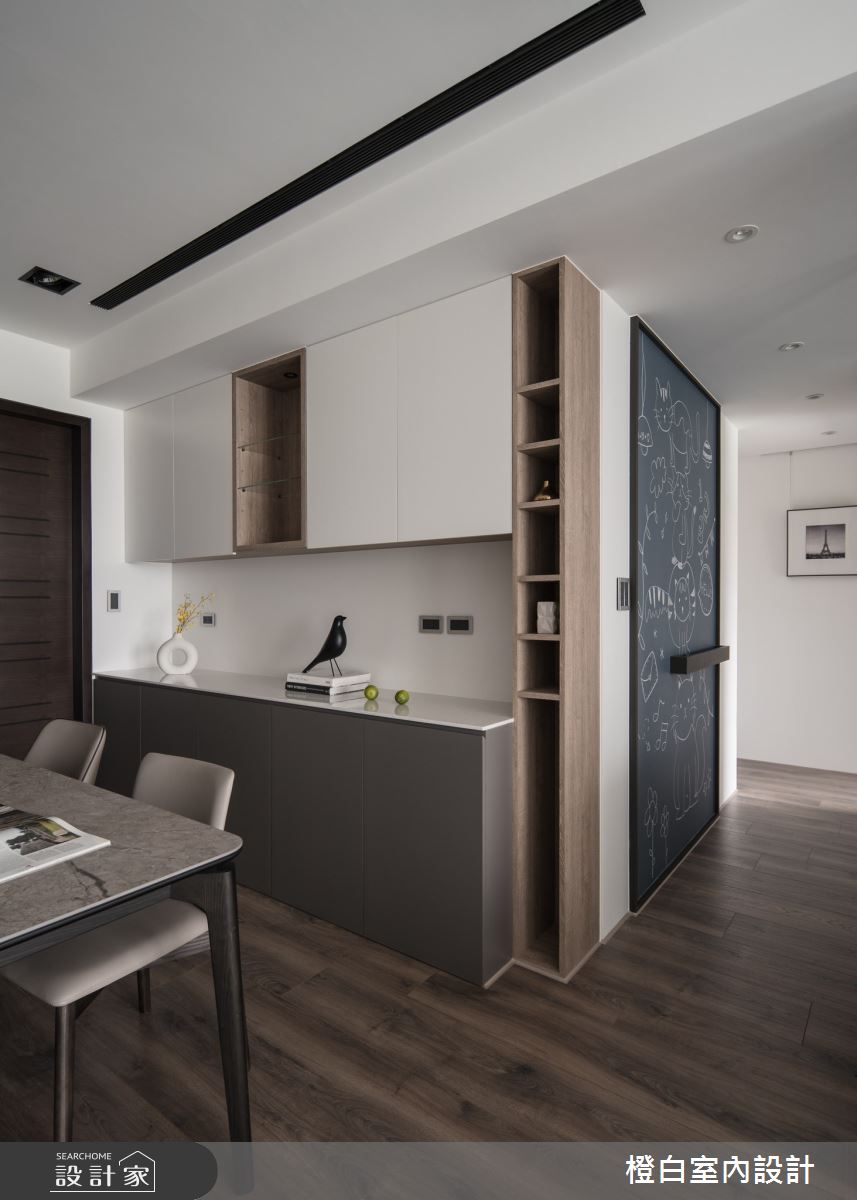 30坪中古屋(5~15年)＿混搭風餐廳案例圖片＿橙白室內裝修設計工程有限公司＿橙白_106遠雄百富之30