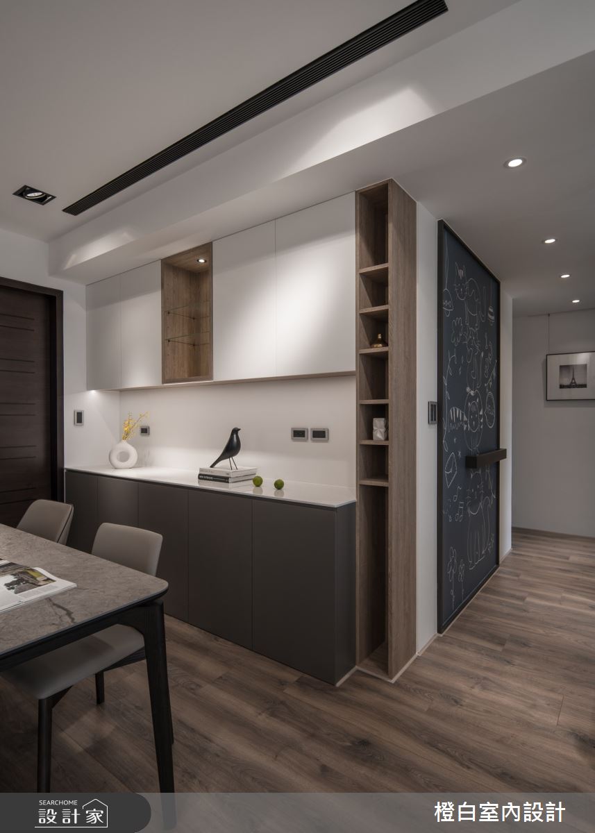 30坪中古屋(5~15年)＿混搭風餐廳案例圖片＿橙白室內裝修設計工程有限公司＿橙白_106遠雄百富之31