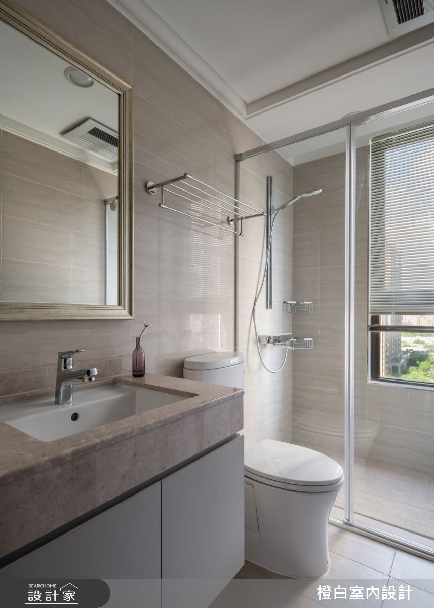 30坪中古屋(5~15年)＿混搭風浴室案例圖片＿橙白室內裝修設計工程有限公司＿橙白_106遠雄百富之45