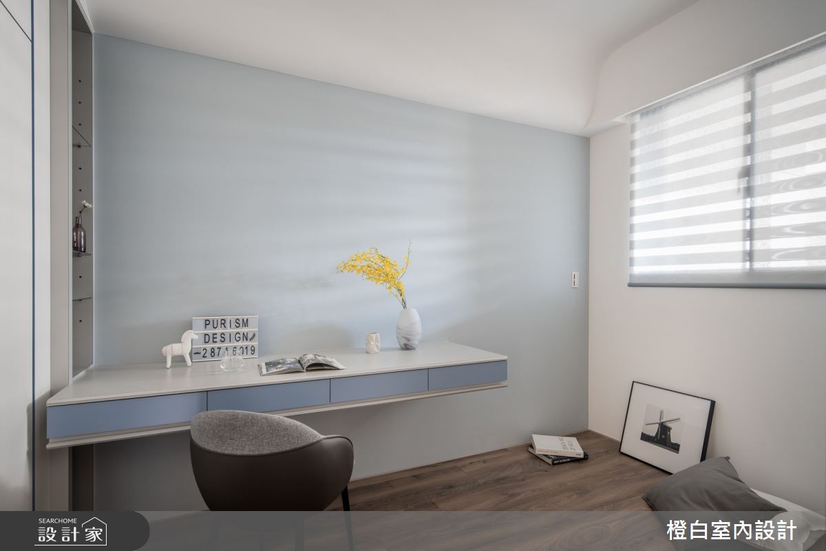 30坪中古屋(5~15年)＿混搭風臥室案例圖片＿橙白室內裝修設計工程有限公司＿橙白_106遠雄百富之47
