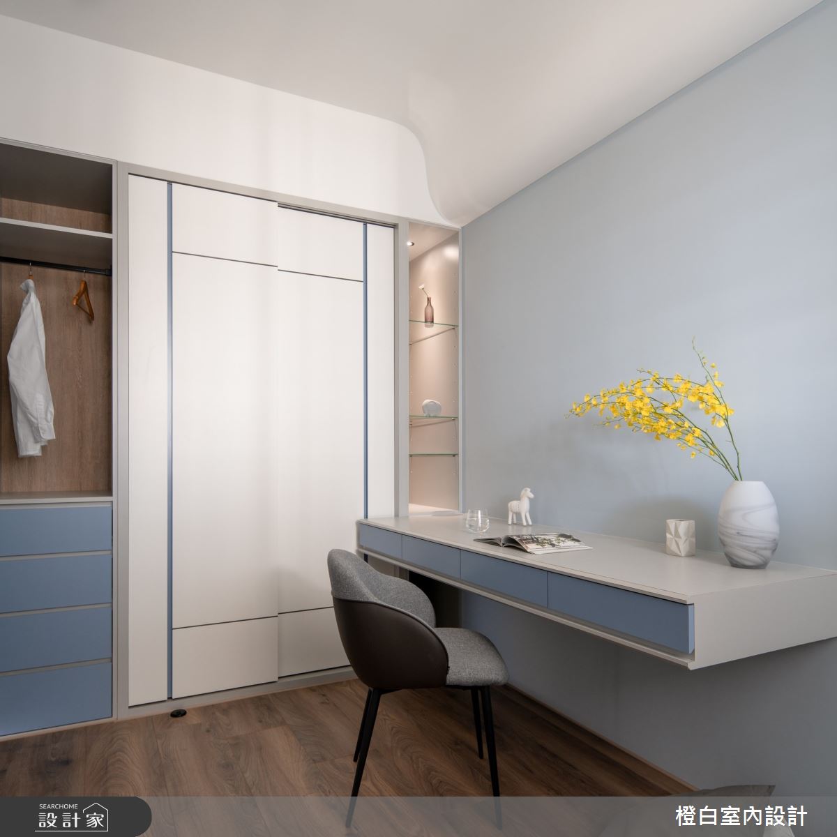 30坪中古屋(5~15年)＿混搭風臥室案例圖片＿橙白室內裝修設計工程有限公司＿橙白_106遠雄百富之48