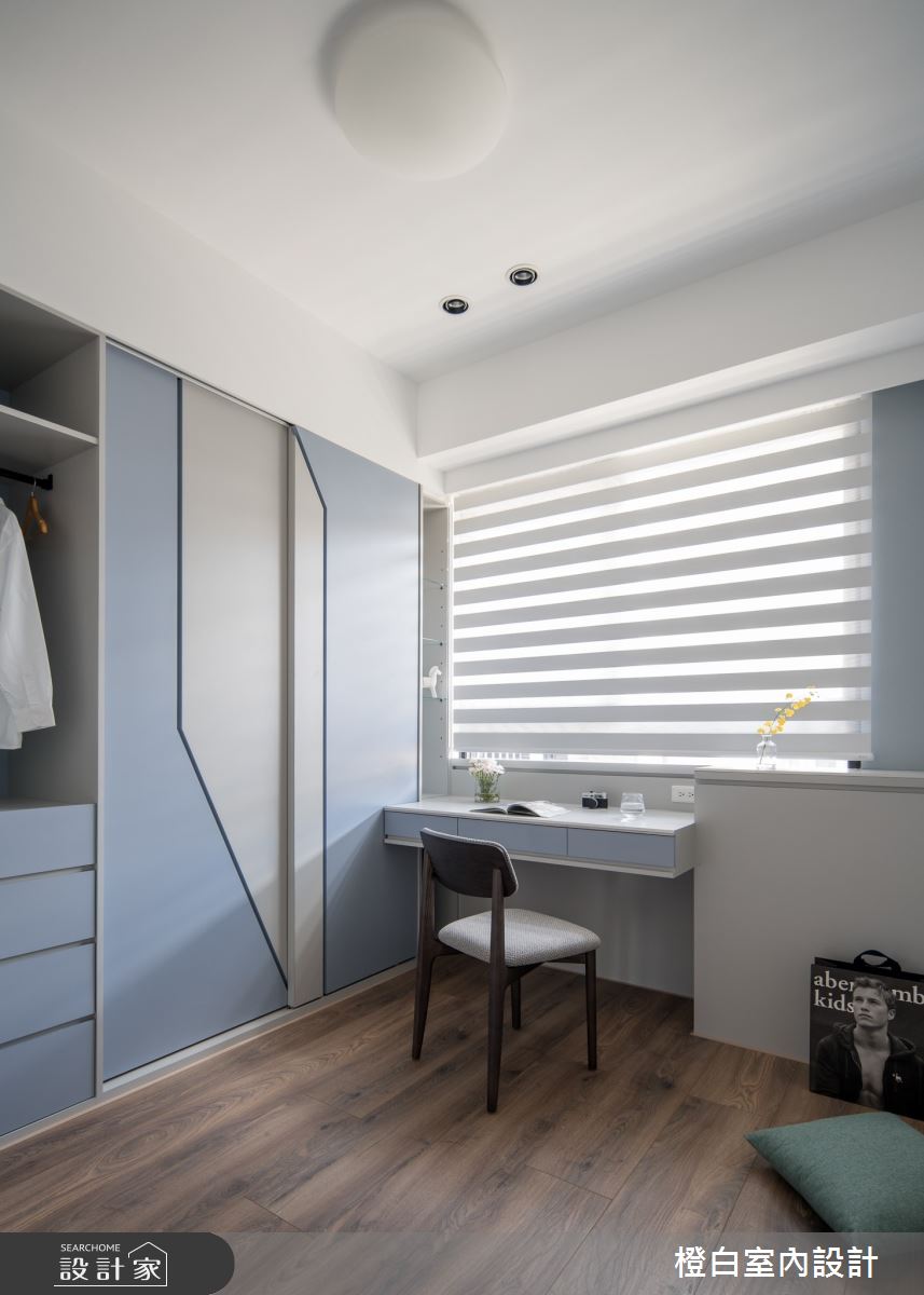 30坪中古屋(5~15年)＿混搭風臥室案例圖片＿橙白室內裝修設計工程有限公司＿橙白_106遠雄百富之50