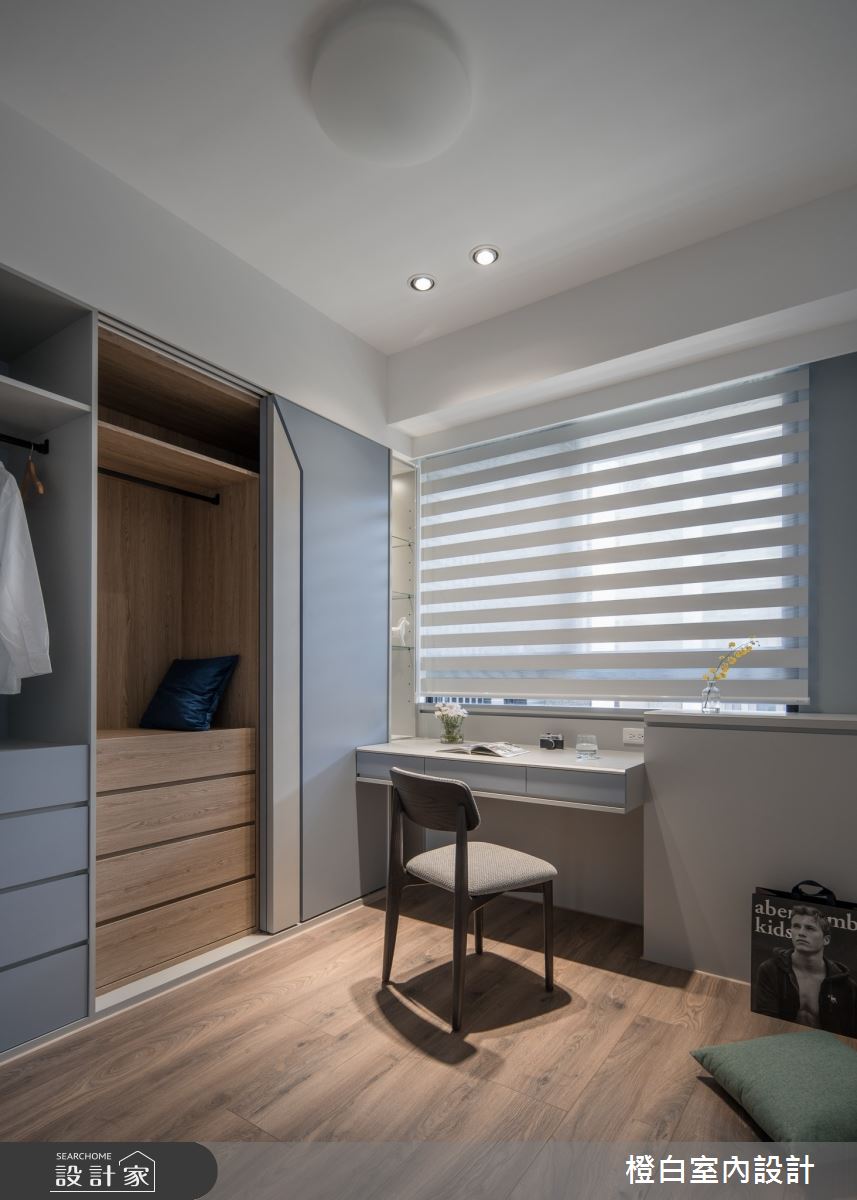 30坪中古屋(5~15年)＿混搭風臥室案例圖片＿橙白室內裝修設計工程有限公司＿橙白_106遠雄百富之51