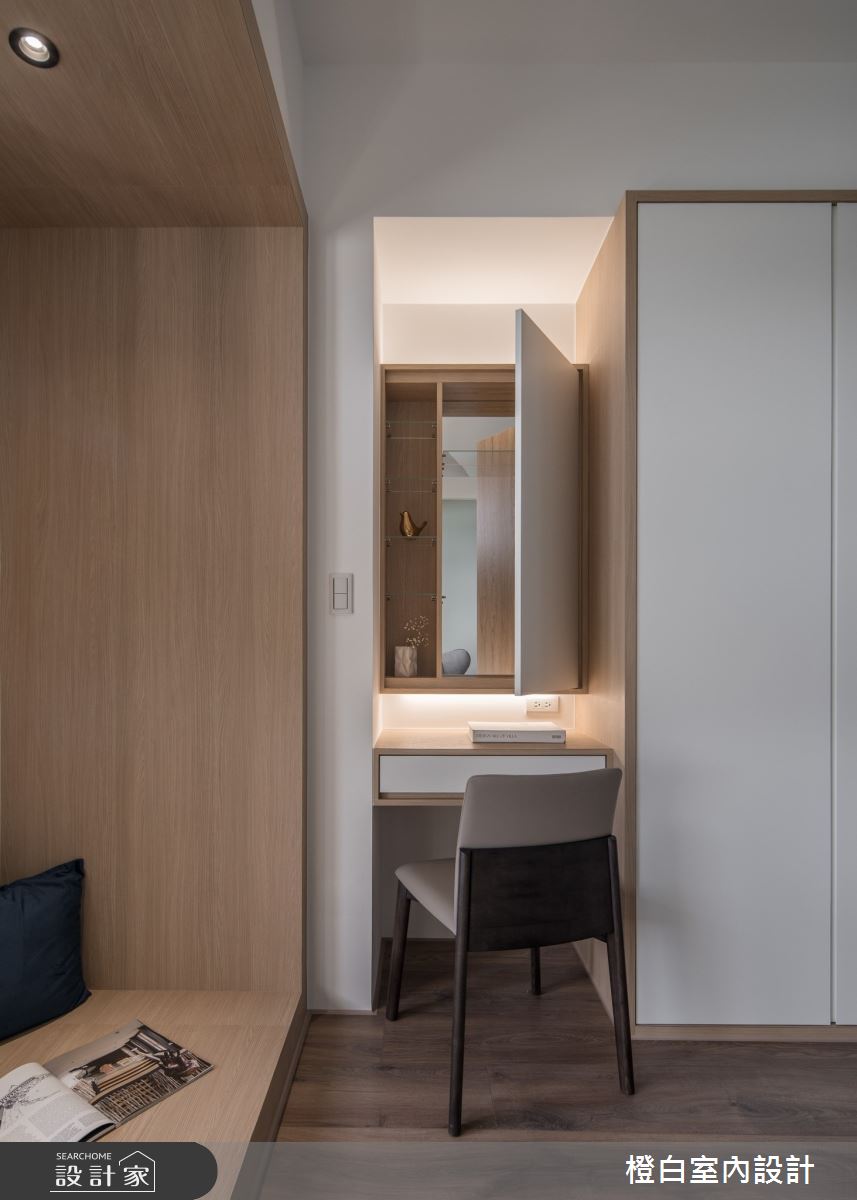 30坪中古屋(5~15年)＿混搭風臥室案例圖片＿橙白室內裝修設計工程有限公司＿橙白_106遠雄百富之59