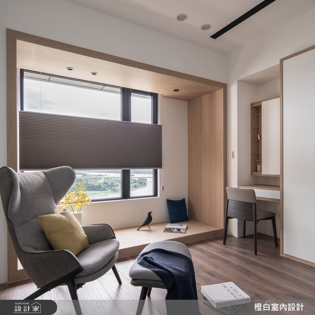 30坪中古屋(5~15年)＿混搭風臥室案例圖片＿橙白室內裝修設計工程有限公司＿橙白_106遠雄百富之61