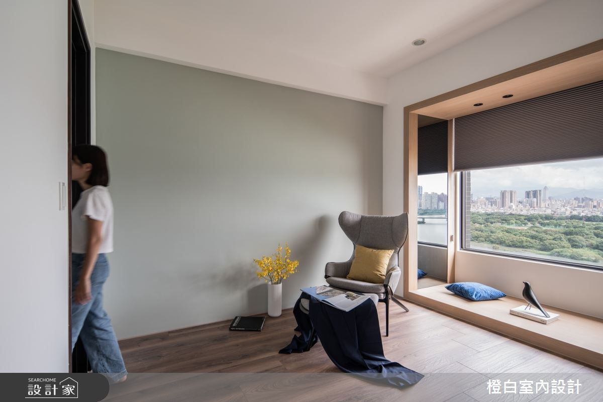 30坪中古屋(5~15年)＿混搭風臥室案例圖片＿橙白室內裝修設計工程有限公司＿橙白_106遠雄百富之62