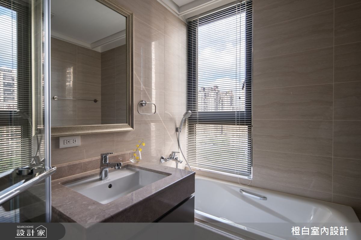 30坪中古屋(5~15年)＿混搭風浴室案例圖片＿橙白室內裝修設計工程有限公司＿橙白_106遠雄百富之63