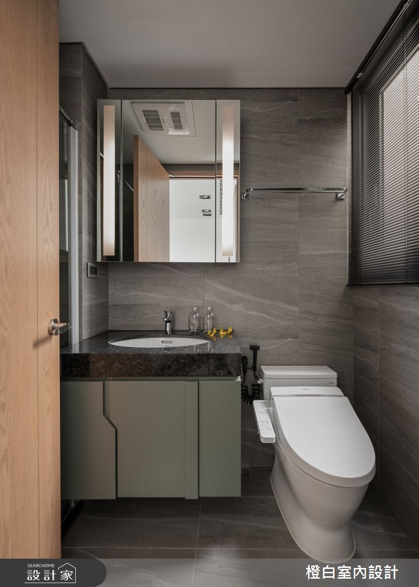 20坪新成屋(5年以下)＿混搭風浴室案例圖片＿橙白室內裝修設計工程有限公司＿橙白_107水湳國聚之29