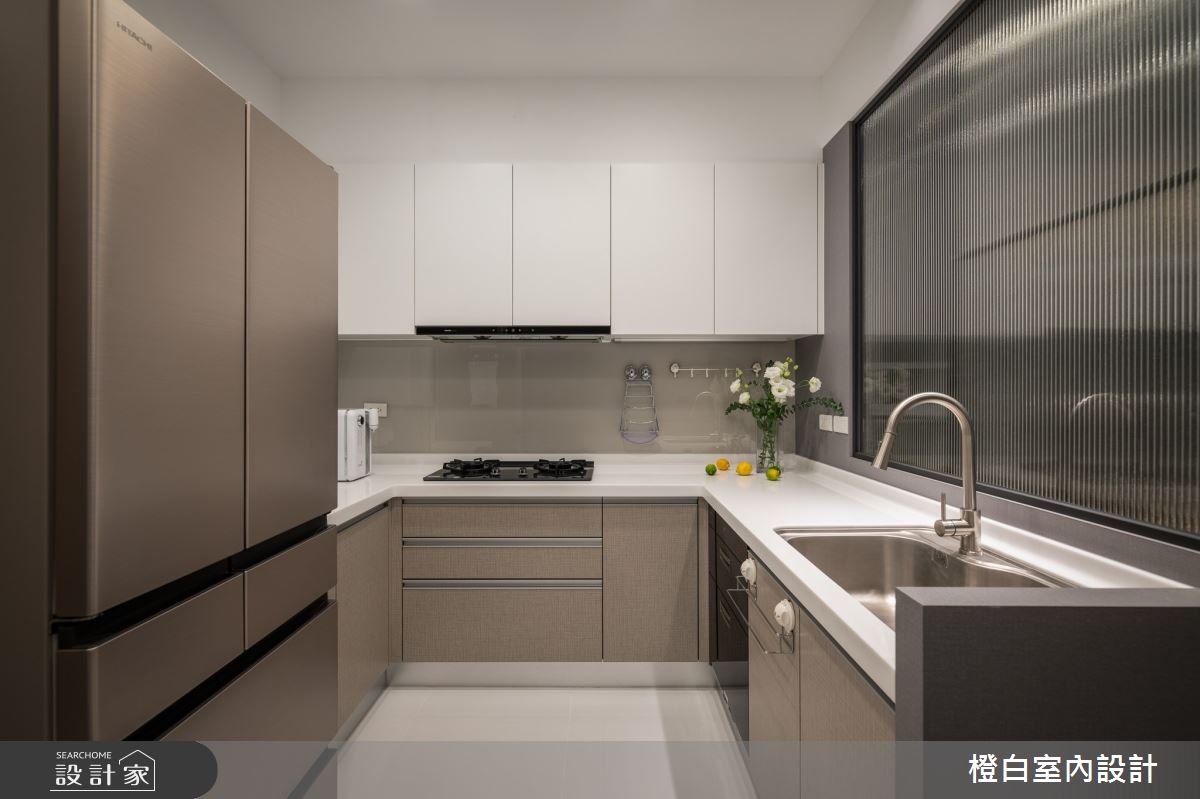 78坪中古屋(5~15年)＿現代風廚房案例圖片＿橙白室內裝修設計工程有限公司＿橙白_108台中之29