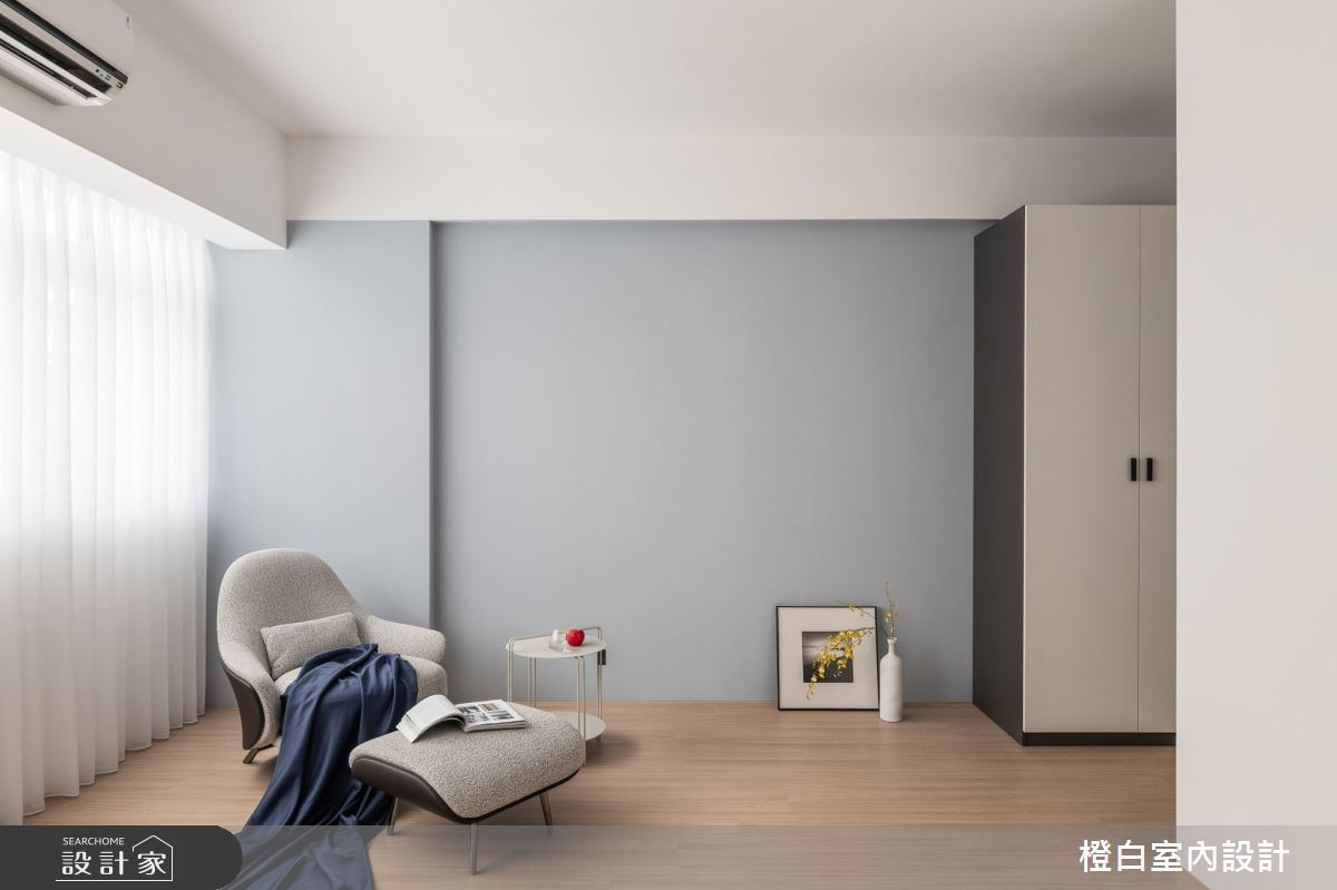 78坪中古屋(5~15年)＿現代風臥室案例圖片＿橙白室內裝修設計工程有限公司＿橙白_108台中之31