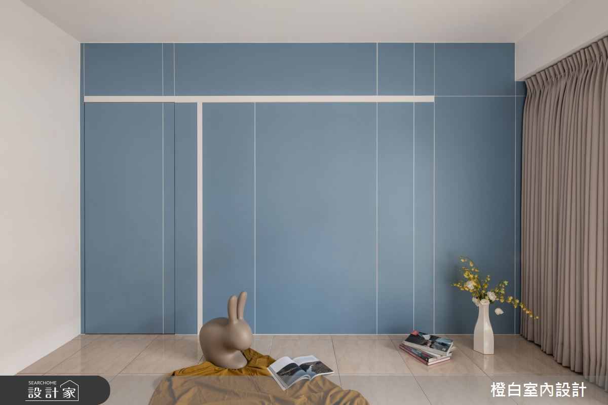 78坪中古屋(5~15年)＿現代風臥室案例圖片＿橙白室內裝修設計工程有限公司＿橙白_108台中之35