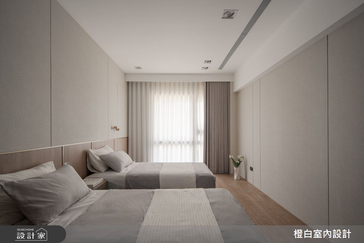 42坪中古屋(5~15年)＿現代風臥室案例圖片＿橙白室內裝修設計工程有限公司＿橙白_109新富邑之50