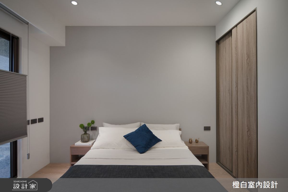 42坪中古屋(5~15年)＿現代風臥室案例圖片＿橙白室內裝修設計工程有限公司＿橙白_109新富邑之76
