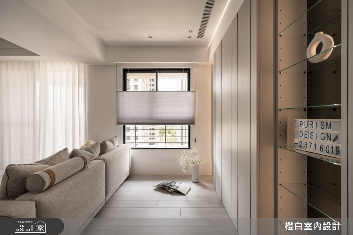27坪新成屋(5年以下)＿現代風多功能室案例圖片＿橙白室內裝修設計工程有限公司＿橙白_110美麗華大方之27