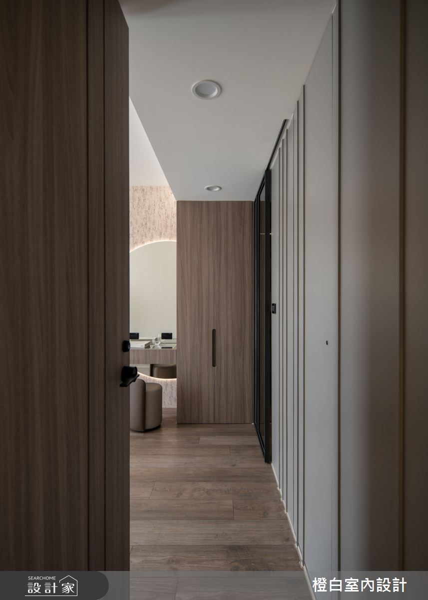 27坪新成屋(5年以下)＿北歐簡約風臥室案例圖片＿橙白室內裝修設計工程有限公司＿橙白_115文山元利森活之29