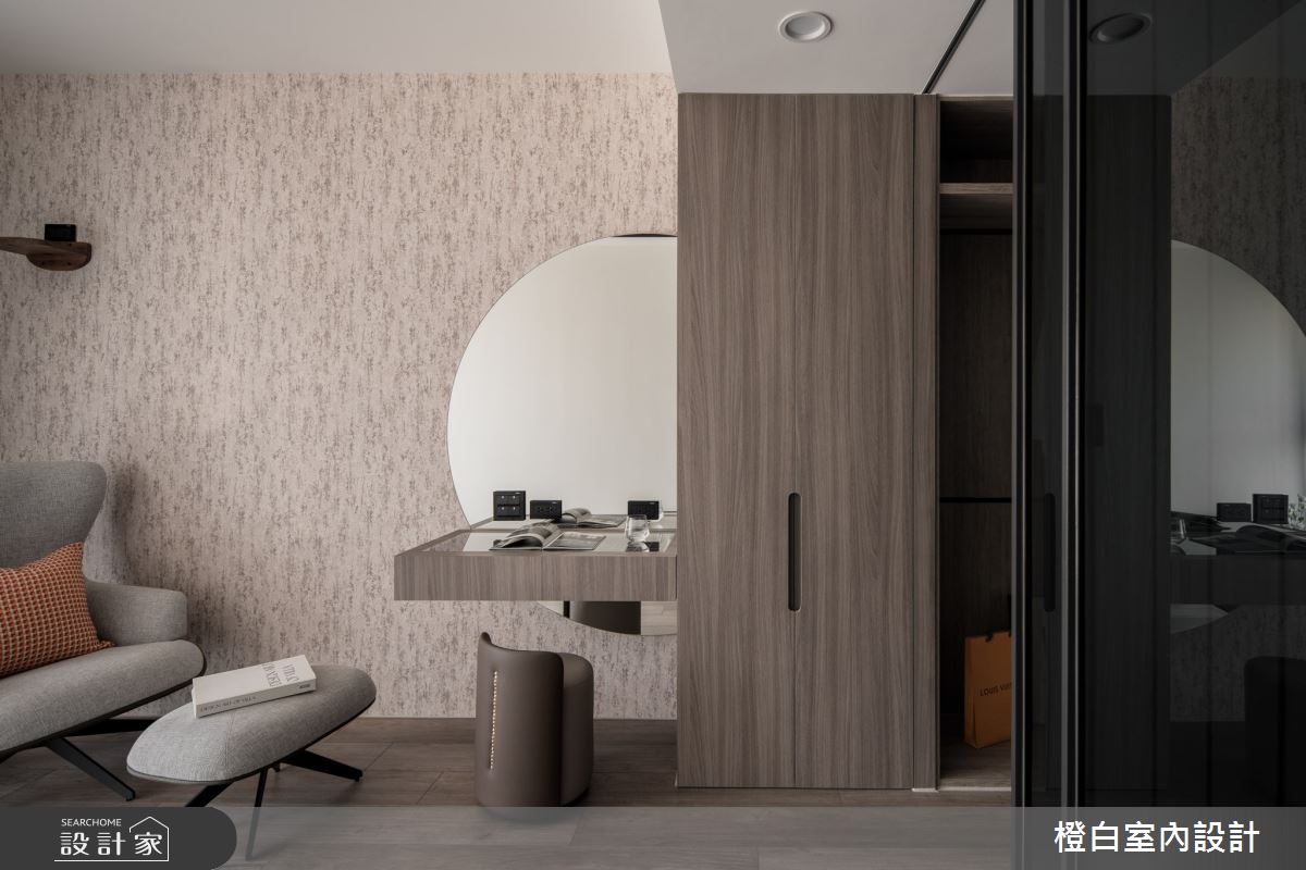 27坪新成屋(5年以下)＿北歐簡約風臥室案例圖片＿橙白室內裝修設計工程有限公司＿橙白_115文山元利森活之30