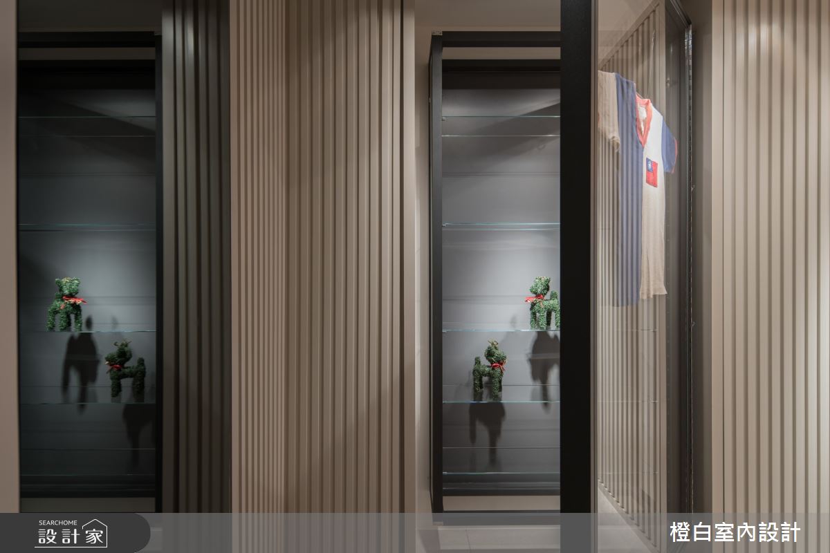 22坪新成屋(5年以下)＿奶油風玄關案例圖片＿橙白室內裝修設計工程有限公司＿橙白_117文山元利森活_奶油風之6
