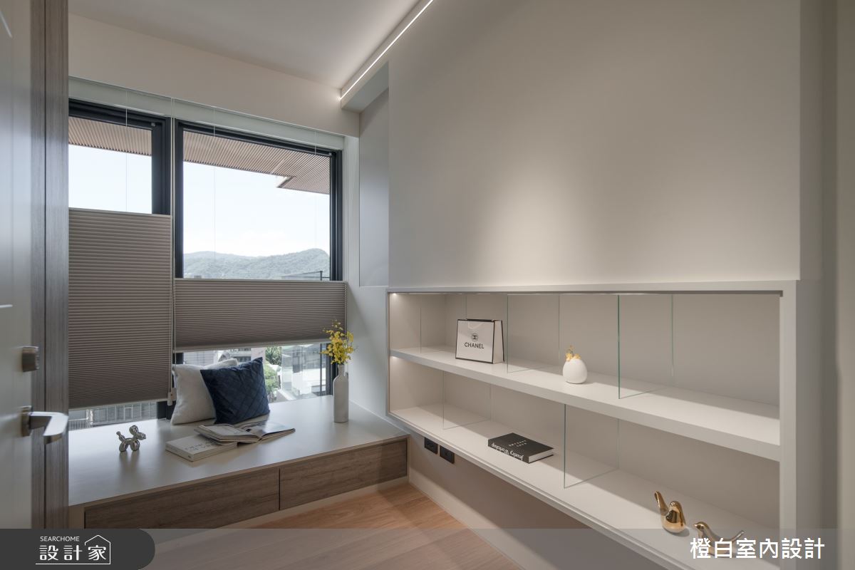 22坪新成屋(5年以下)＿奶油風客房多功能室案例圖片＿橙白室內裝修設計工程有限公司＿橙白_117文山元利森活_奶油風之32