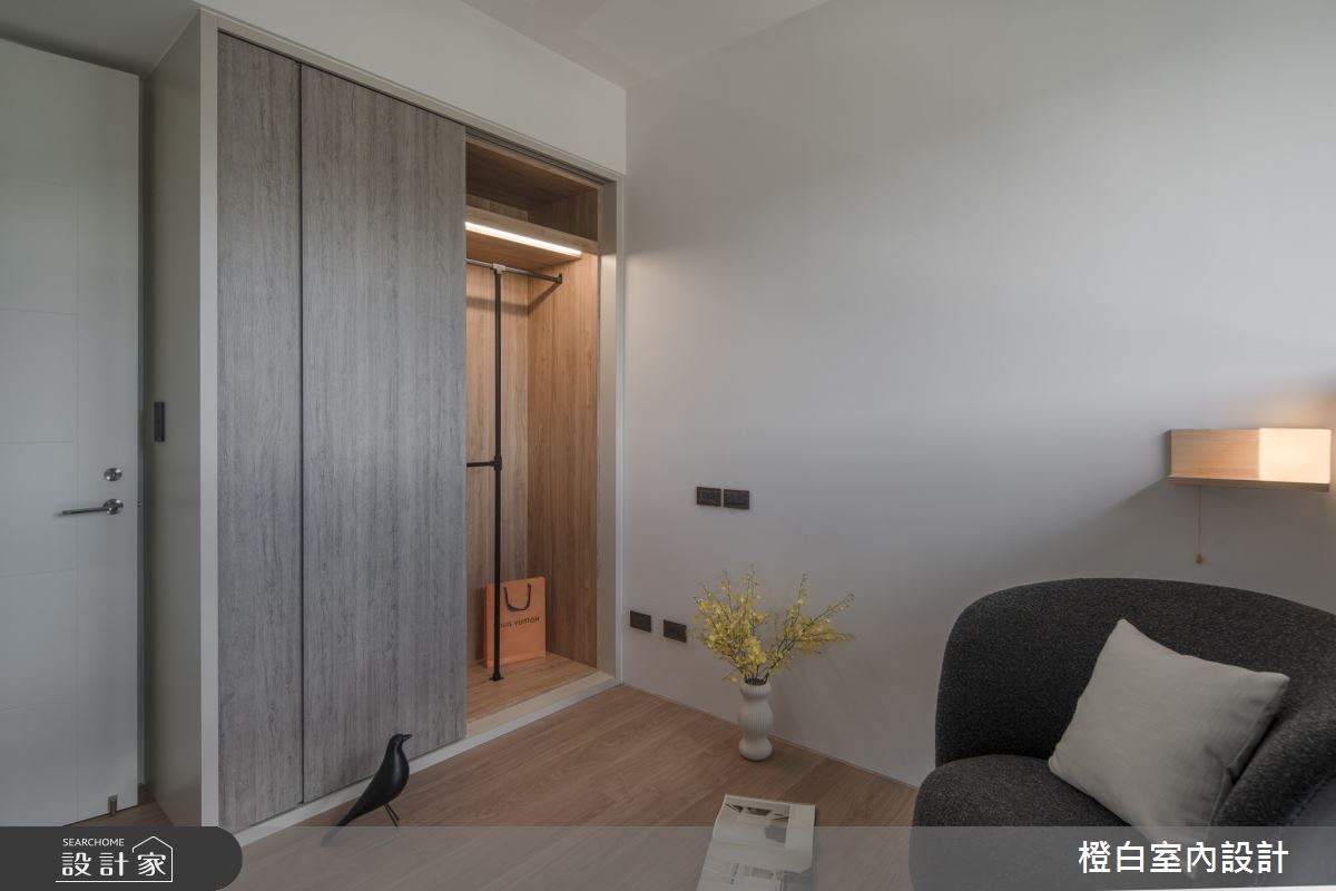 22坪新成屋(5年以下)＿奶油風客房案例圖片＿橙白室內裝修設計工程有限公司＿橙白_117文山元利森活_奶油風之35