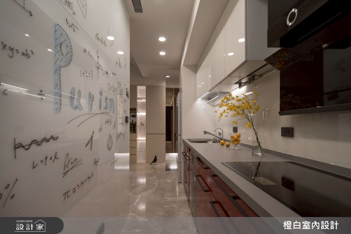 29坪新成屋(5年以下)＿現代風廚房案例圖片＿橙白室內裝修設計工程有限公司＿橙白_118文山元利森活_現代風之18