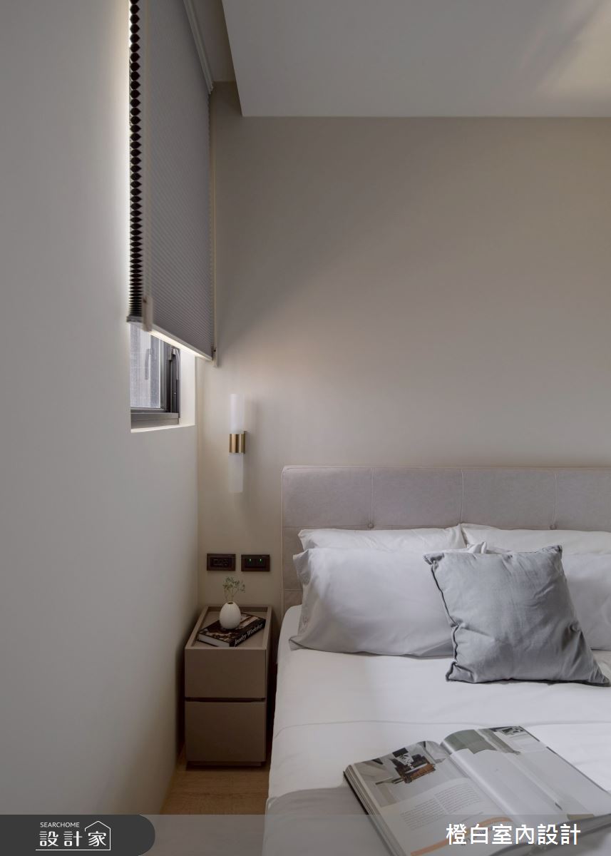 29坪新成屋(5年以下)＿現代風客房案例圖片＿橙白室內裝修設計工程有限公司＿橙白_118文山元利森活_現代風之56