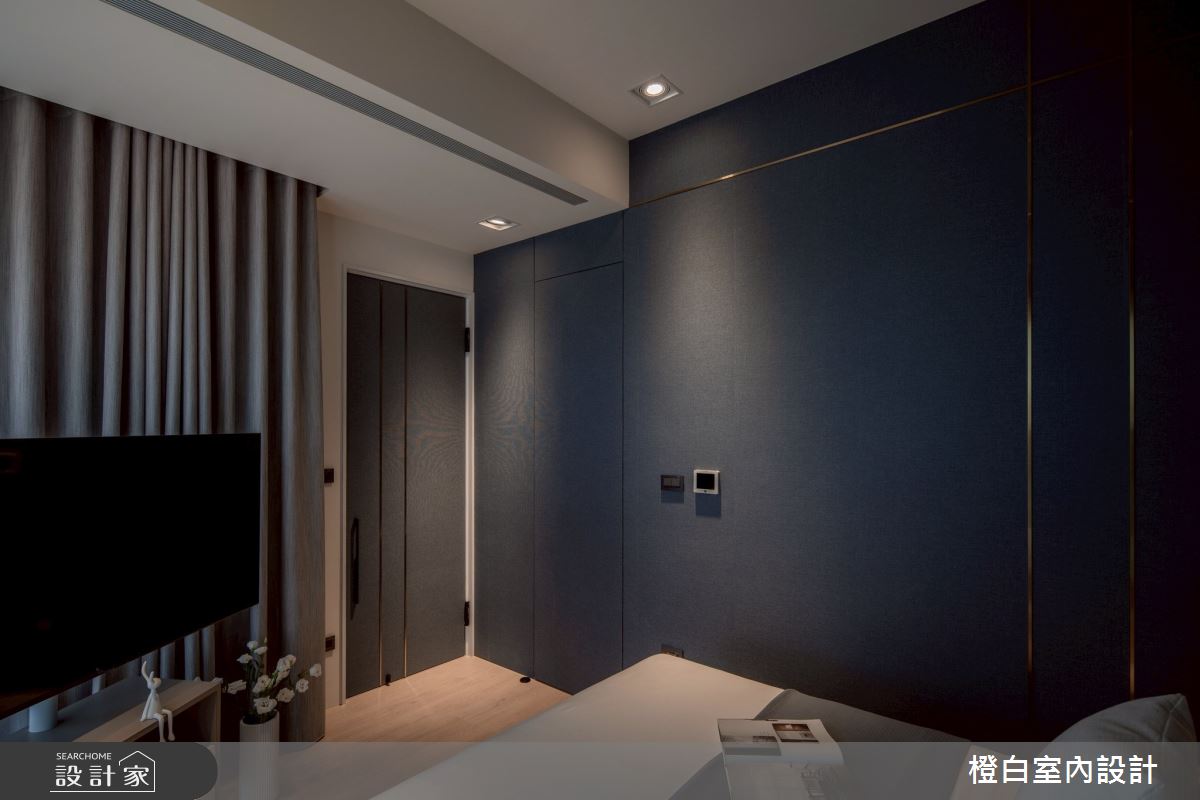 29坪新成屋(5年以下)＿現代風臥室案例圖片＿橙白室內裝修設計工程有限公司＿橙白_118文山元利森活_現代風之38