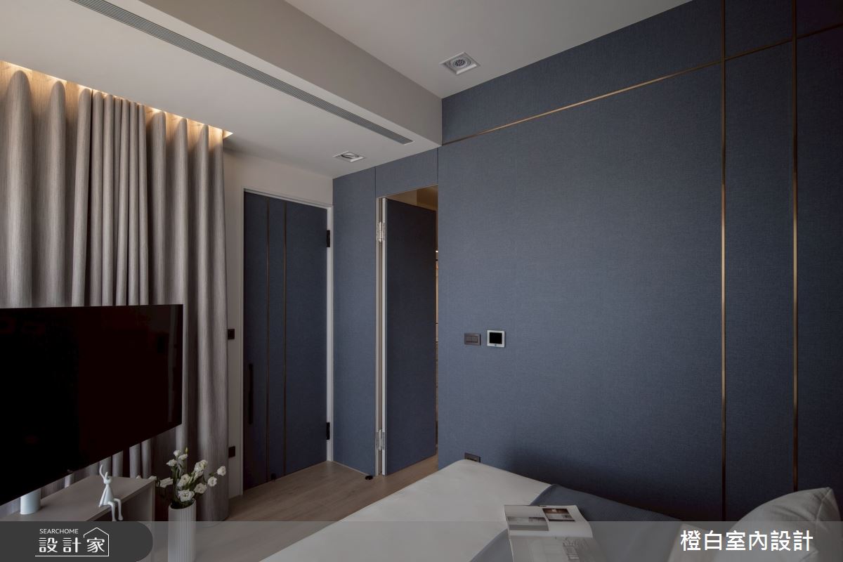 29坪新成屋(5年以下)＿現代風臥室案例圖片＿橙白室內裝修設計工程有限公司＿橙白_118文山元利森活_現代風之39