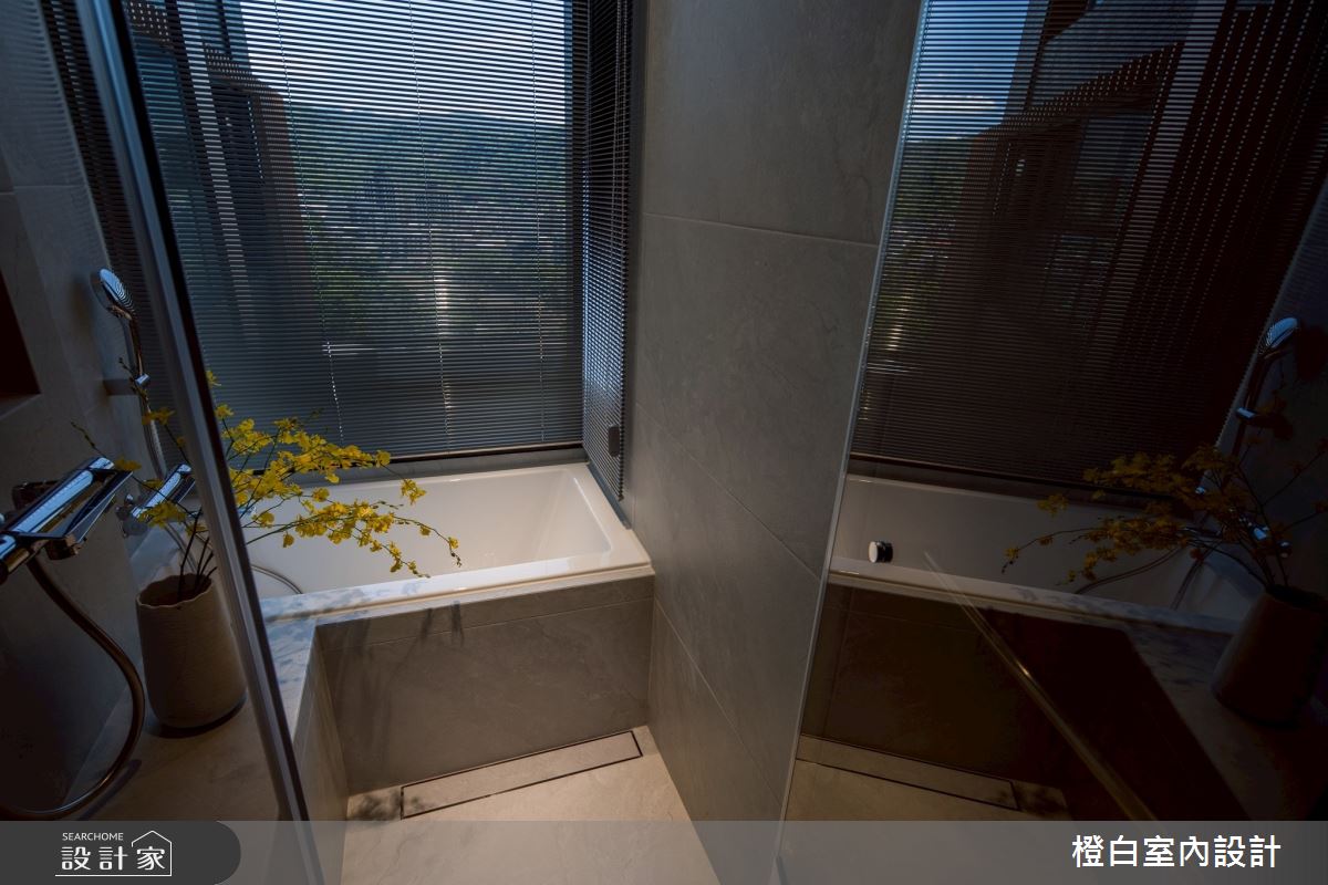 29坪新成屋(5年以下)＿現代風浴室案例圖片＿橙白室內裝修設計工程有限公司＿橙白_118文山元利森活_現代風之46