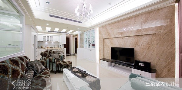 40坪新成屋(5年以下)＿新古典案例圖片＿三築室內設計＿三築_03之4