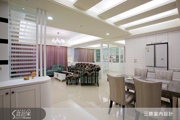 40坪新成屋(5年以下)＿新古典案例圖片＿三築室內設計＿三築_03之2
