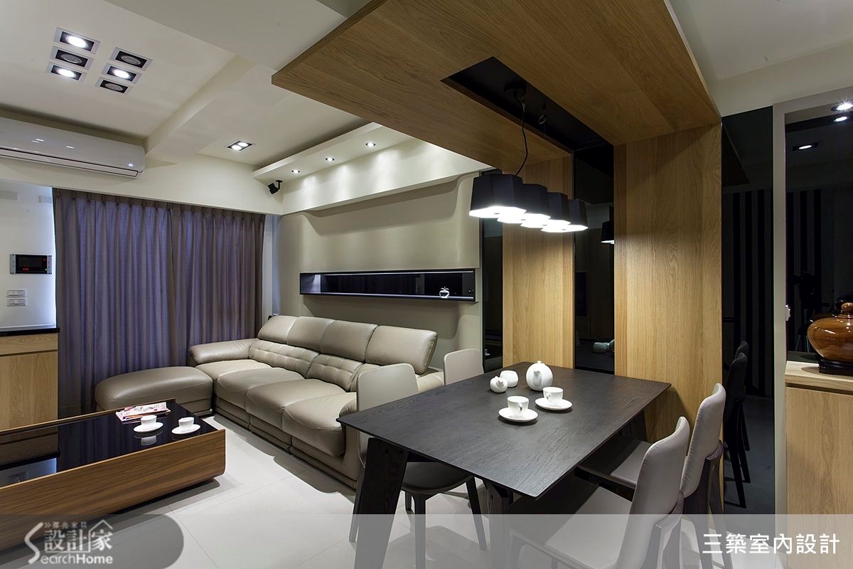 60坪新成屋(5年以下)＿簡約風案例圖片＿三築室內設計＿三築_12之9