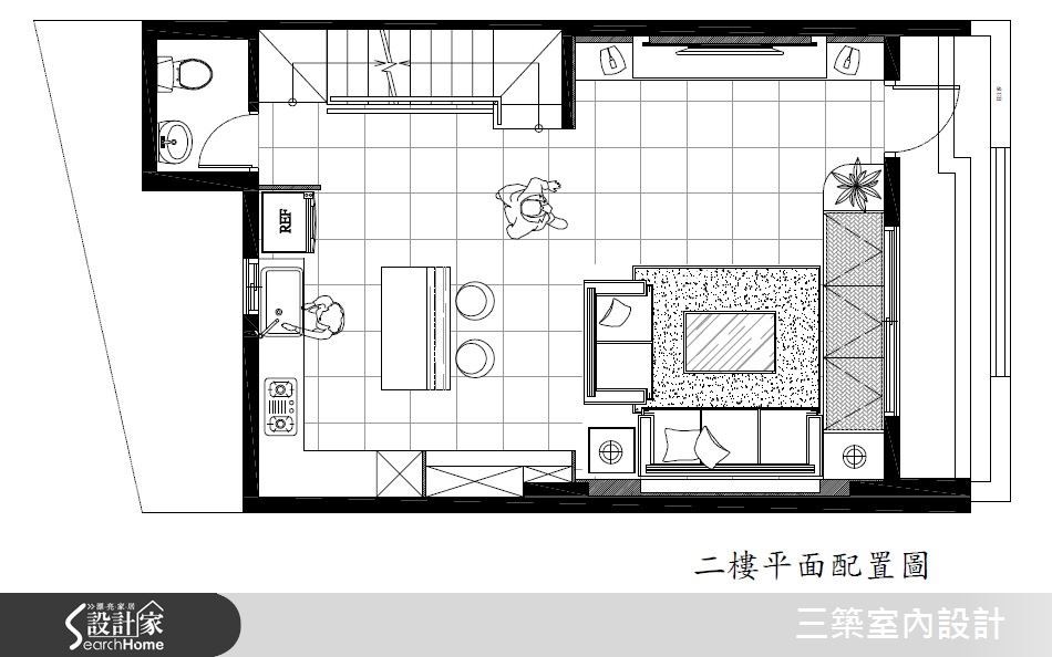 70坪新成屋(5年以下)＿現代風案例圖片＿三築室內設計＿三築_13之12