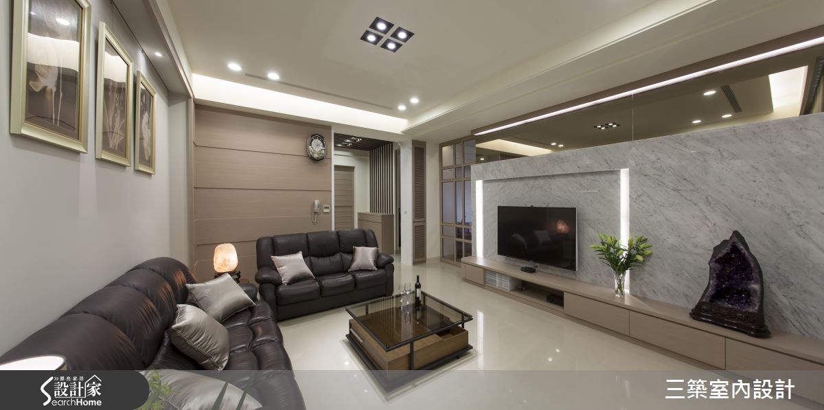 80坪新成屋(5年以下)＿混搭風案例圖片＿三築室內設計＿三築_14之4