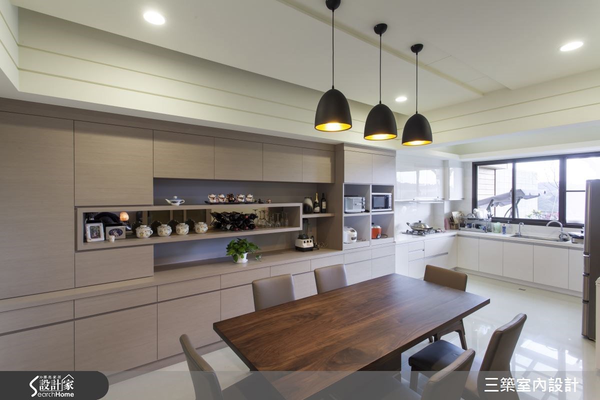 80坪新成屋(5年以下)＿混搭風案例圖片＿三築室內設計＿三築_14之7