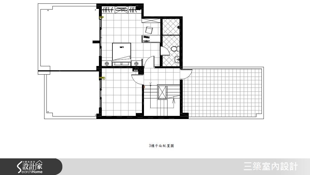 80坪新成屋(5年以下)＿混搭風案例圖片＿三築室內設計＿三築_14之38