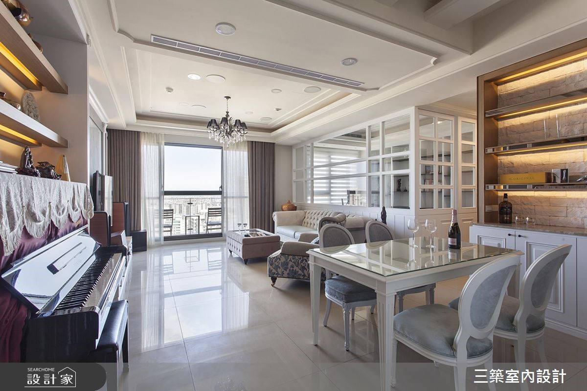 40坪新成屋(5年以下)＿混搭風案例圖片＿三築室內設計＿三築_17之6