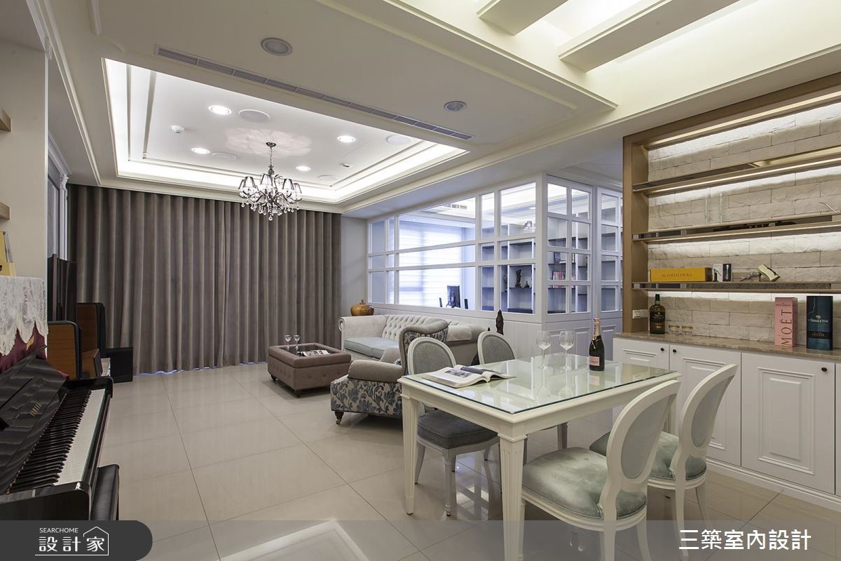 40坪新成屋(5年以下)＿混搭風案例圖片＿三築室內設計＿三築_17之8