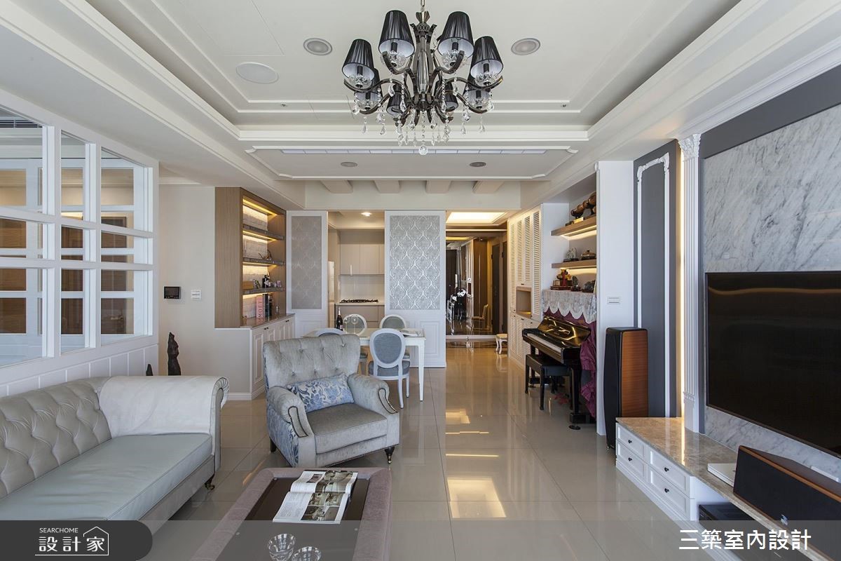 40坪新成屋(5年以下)＿混搭風案例圖片＿三築室內設計＿三築_17之14