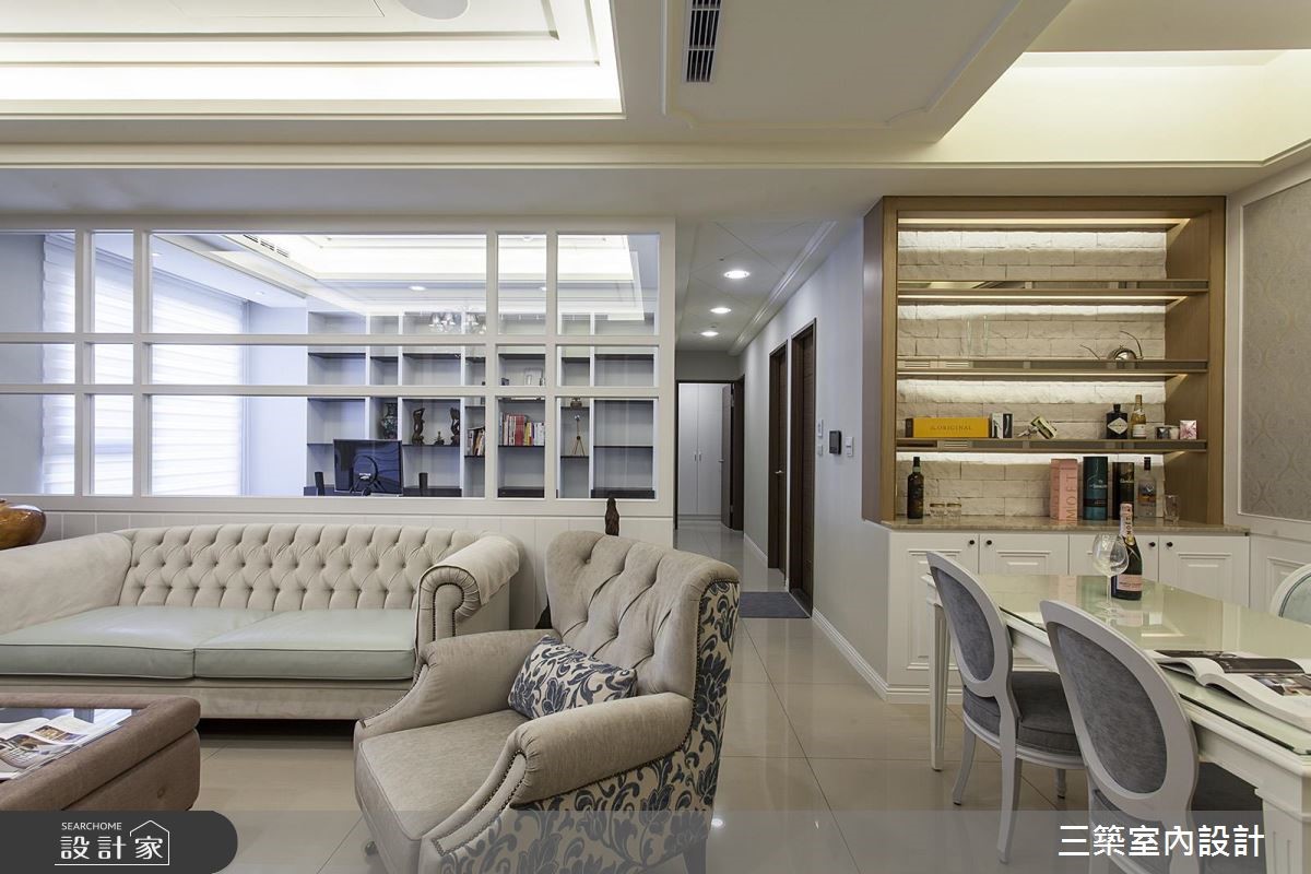 40坪新成屋(5年以下)＿混搭風案例圖片＿三築室內設計＿三築_17之19