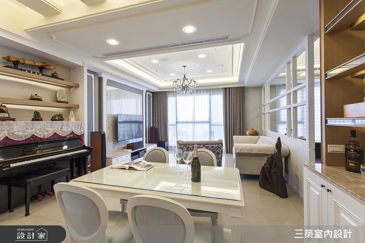 40坪新成屋(5年以下)＿混搭風案例圖片＿三築室內設計＿三築_17之7