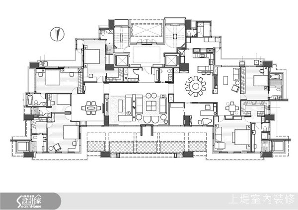 180坪新成屋(5年以下)＿奢華風案例圖片＿上堤室內裝修＿上堤_01之5