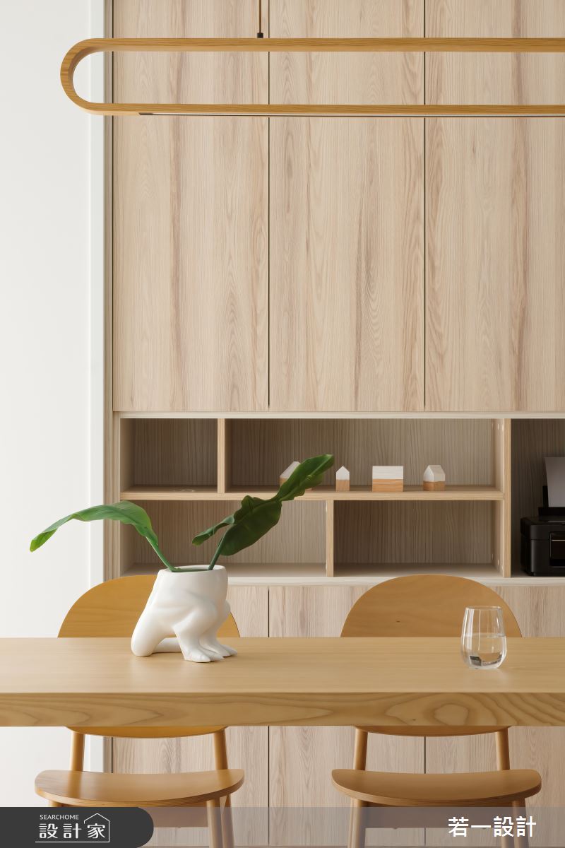 36坪新古屋(10年以下)＿日式無印風餐廳案例圖片＿若一設計＿若一_煦煦之13