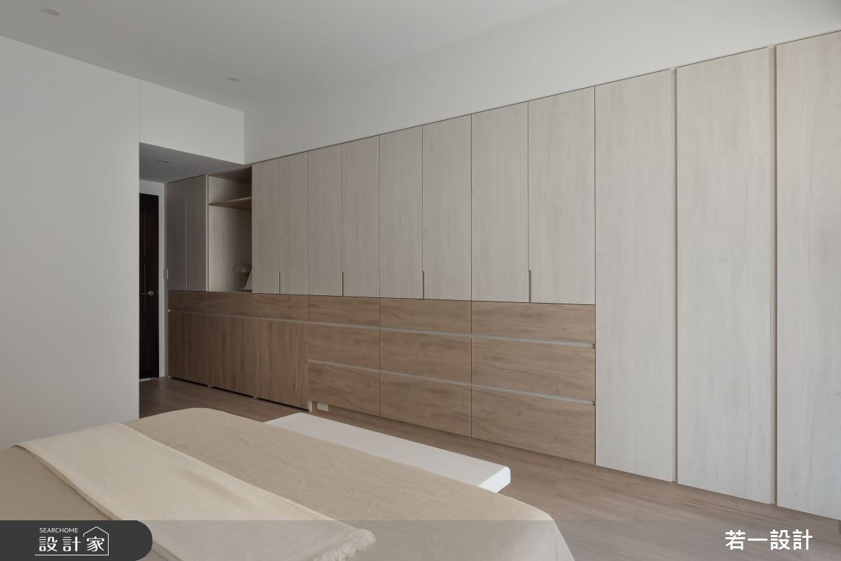 36坪新古屋(10年以下)＿日式無印風臥室案例圖片＿若一設計＿若一_煦煦之15