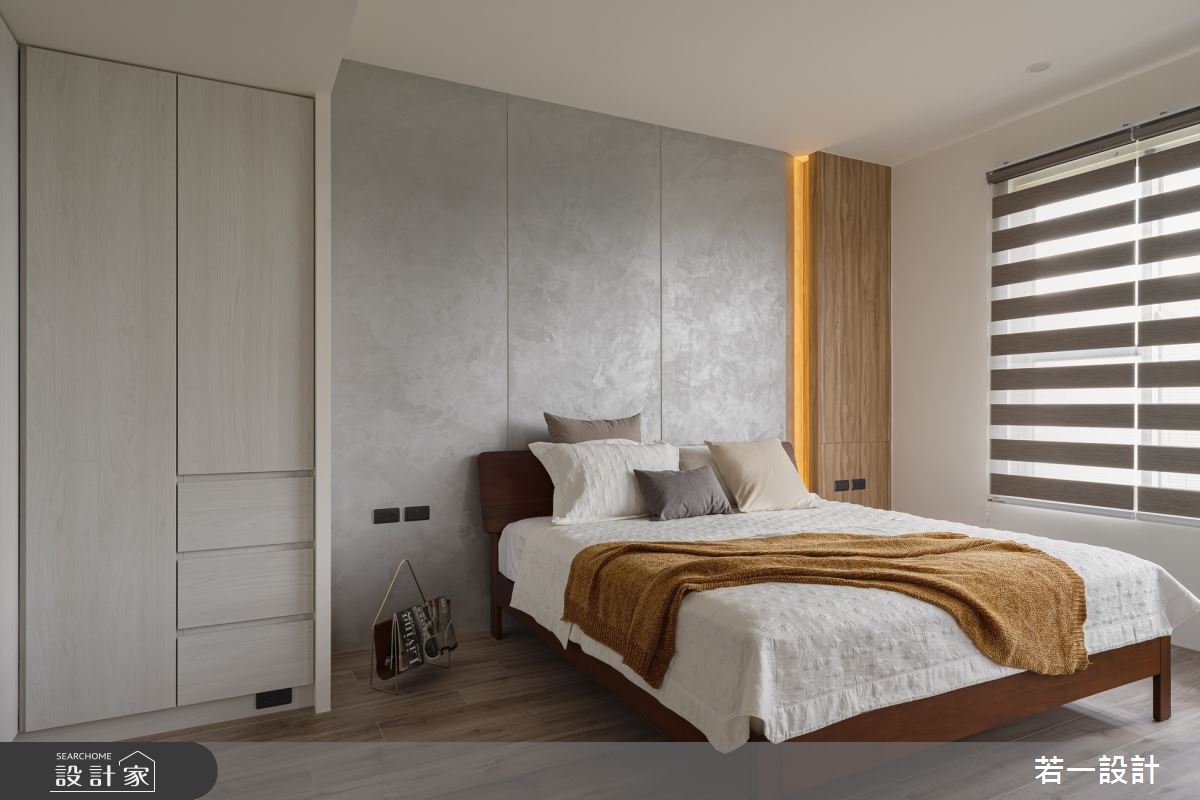 106坪老屋(16~30年)＿日式無印風臥室案例圖片＿若一設計＿若一_入暮之27