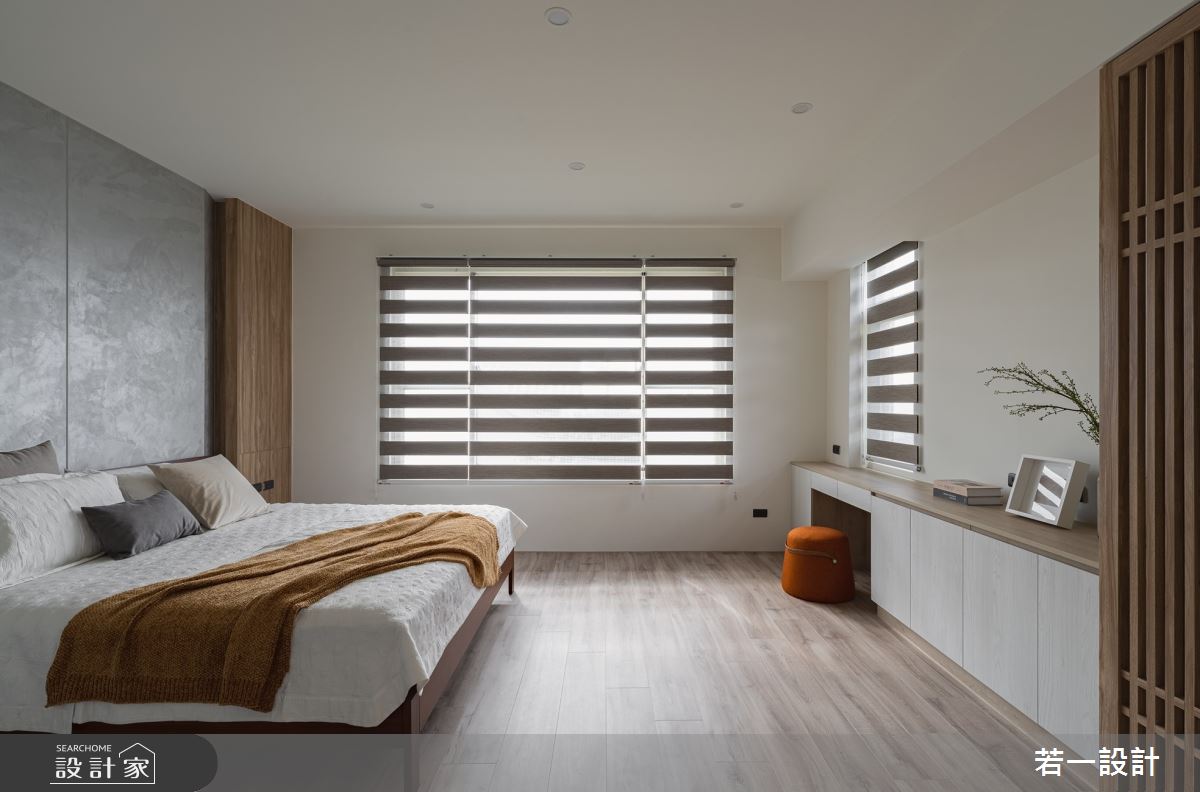 106坪老屋(16~30年)＿日式無印風臥室案例圖片＿若一設計＿若一_入暮之26