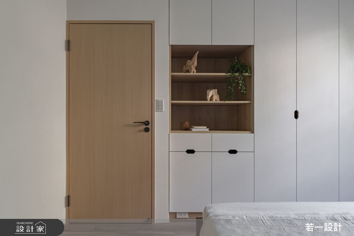 106坪老屋(16~30年)＿日式無印風臥室案例圖片＿若一設計＿若一_入暮之21