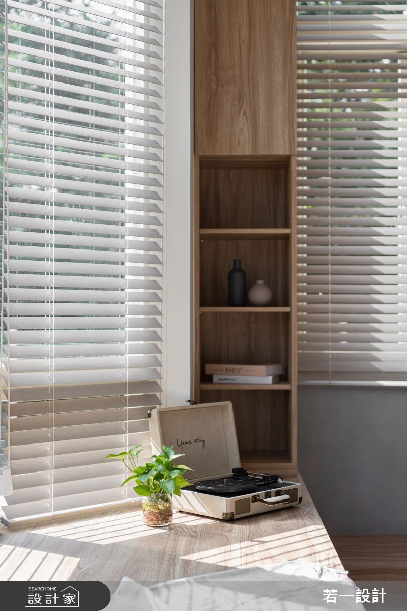 106坪老屋(16~30年)＿日式無印風客廳臥榻案例圖片＿若一設計＿若一_入暮之11