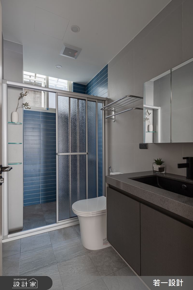 106坪老屋(16~30年)＿日式無印風浴室案例圖片＿若一設計＿若一_入暮之18