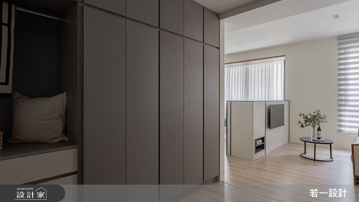 80坪新成屋(5年以下)＿輕奢風臥室案例圖片＿若一設計＿若一_蘊意之18